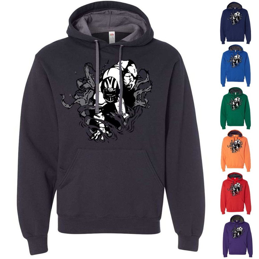Breakout Football SofSpun Mens Pullover Hoodies